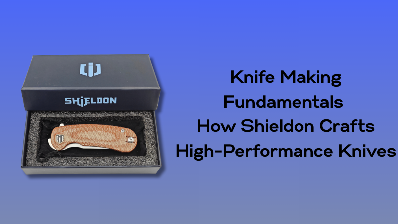 Knife Making Fundamentals: How Shieldon Crafts High-Performance KnivesKnife Making Fundamentals